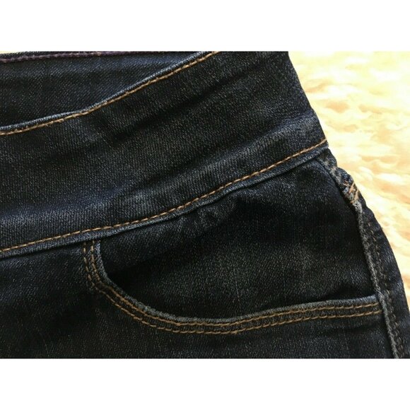 NYDJ Women Jeans Bootcut Lift Tuck Dark Wash Stretchy Mid Rise Made USA Size 6P - Picture 8 of 8